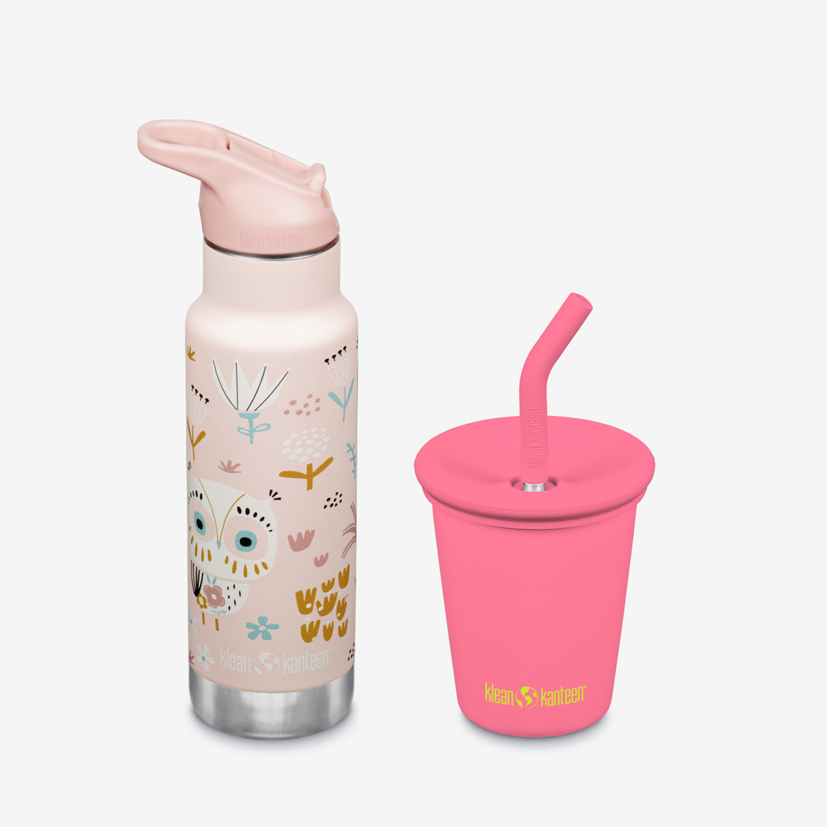 Kid's Sippy Cup and Water Bottle Set